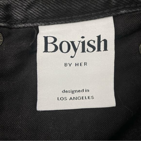 Boyish The Charley‎ in Midnight Cowboy Washed Black 25 - Picture 8 of 10